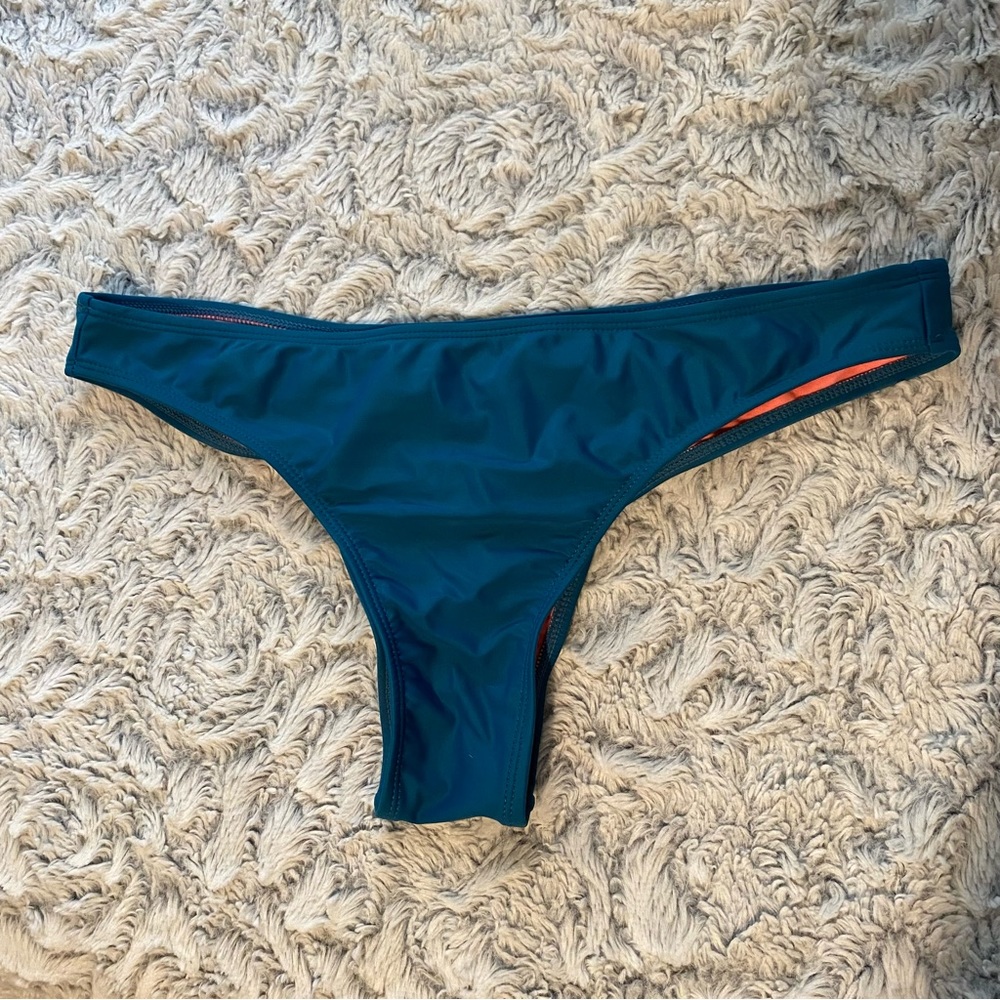 Blue bikini bottoms